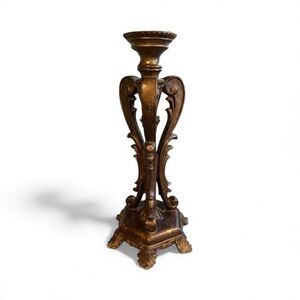 Candleholder Elegant Bronze Colored